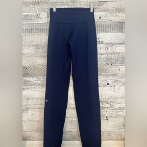 Lululemon leggings navy blue